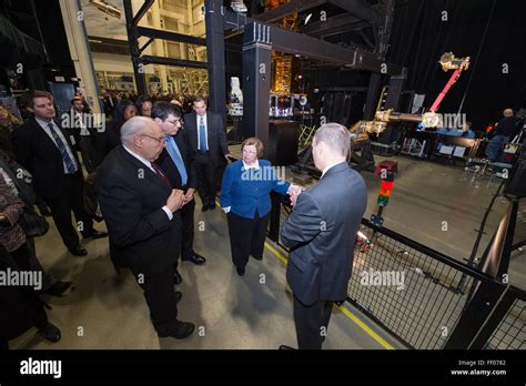 Senator Barbara Mikulski Visits NASA Goddard Stock Photo - Alamy