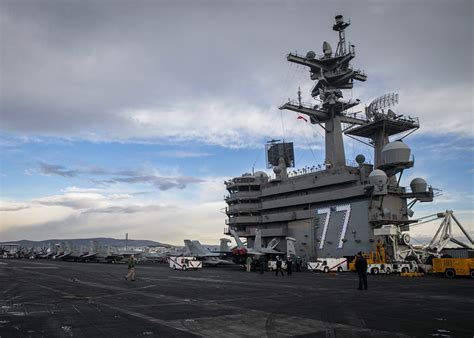 Carrier USS George H.W. Bush on Standby to Assist in Turkey Earthquake ...