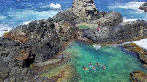 Natural Swimming Pool In Aruba | Natural pool, Aruba pictures, Island travel