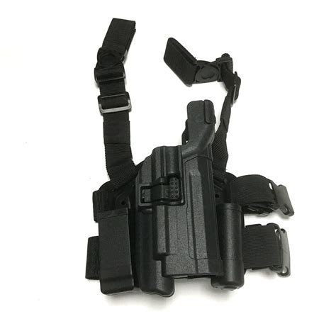 Military HK USP Gun Holsters Light Bearing Tactical Leg Holster Airsoft Shooting RH Pistol ...