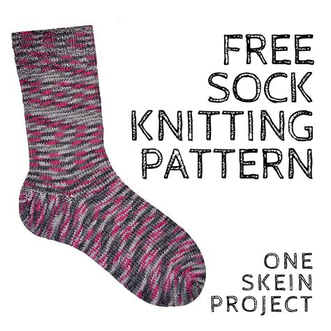 Simple Sock Free Knitting Pattern — Blog.NobleKnits