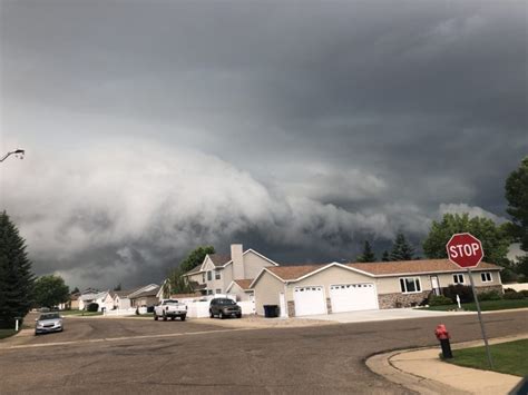 Storm over Dickinson,ND - SkySpy Photos, Images, Video