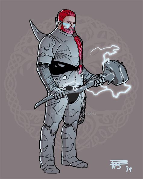 Aesir THOR by Hiroim on DeviantArt | Superhero design, Monster concept ...