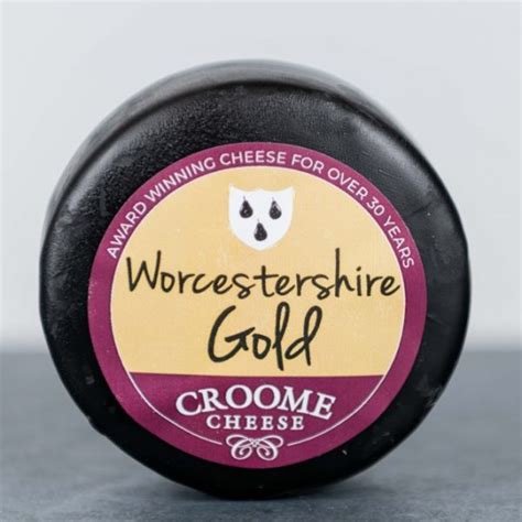 Worcestershire Gold Cheese Truckle 150g - British Fine Foods