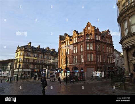 Bradford, West Yorkshire, England, Brick building in a sea of Yorkshire ...