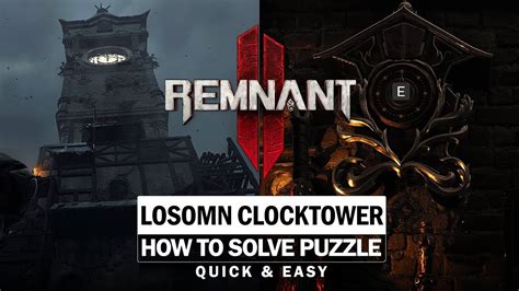 Losomn Clocktower Puzzle Guide / Lemark District Clock (Quick & Easy ...