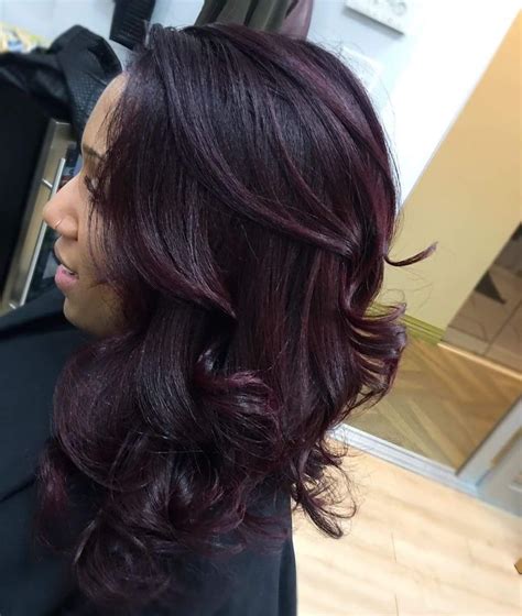 Pin by Teara Morrison on Hair love | Hair color plum, Eggplant colored ...