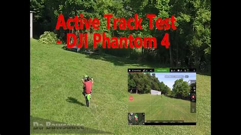 DJI Phantom 4 Auto / Active Track & Obstacle Avoidance with Screen Capture on Motorcycle - YouTube