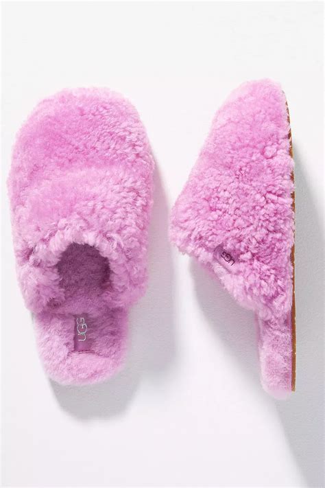 UGG Maxi Curly Slide Slippers | Slide slippers, Slippers, Uggs