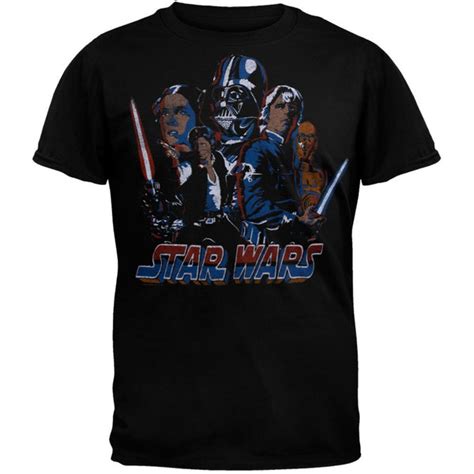 Star Wars - Retro Logo Soft T-Shirt | Old Glory