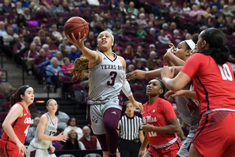 No. 14 Texas A&M women's basketball team cruises past Ole Miss | Women ...