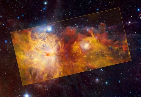 A New Image Reveals Orion's Flame Nebula in Infrared - Universe Today