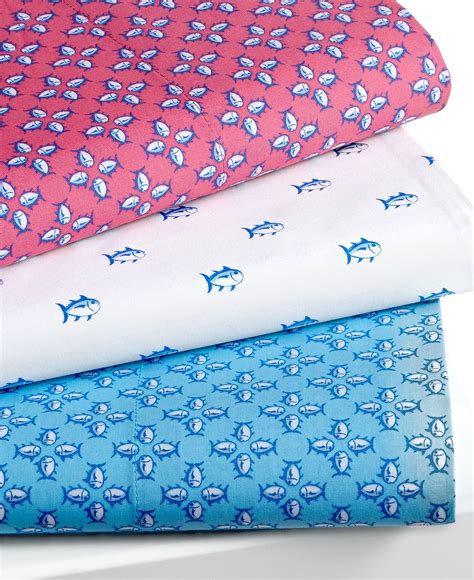 Southern Tide Bedding, Printed Sheet Sets - Sheets - Bed & Bath - Macy's | Southern tide bedding ...