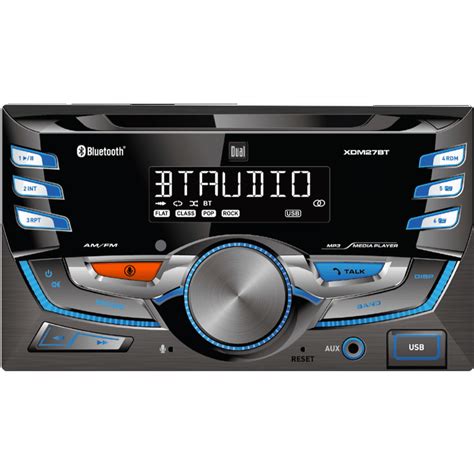 Dual Electronics XDM27BT LCD Double DIN Car Stereo Receiver with ...