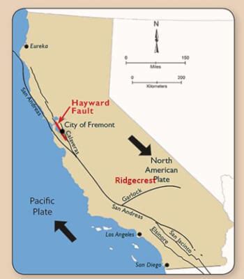 Garlock Fault California Map - Gretel Hildagarde