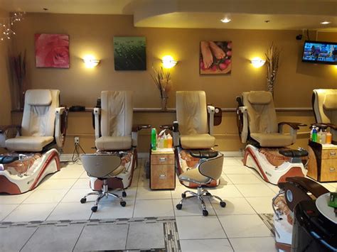 Nail salon, manicure and pedicure chairs, rolling chairs f… | Flickr