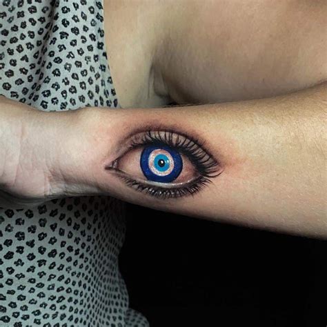 Top 30 Meaningful Evil Eye Tattoo Design Ideas (2023 Updated) | Evil ...