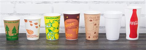 Disposable Cups - Types & Materials