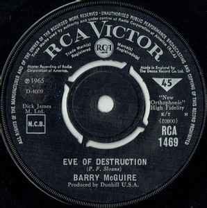 Barry McGuire – Eve Of Destruction (1965, Vinyl) - Discogs