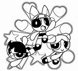 Powerpuff Girls Coloring Pages — WONDER DAYCOM sketch template