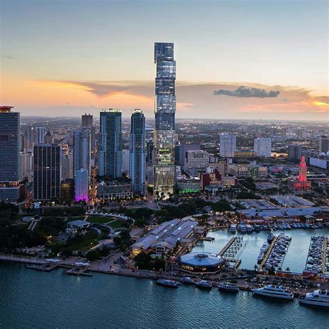 Renderings released for 300 Biscayne, Miami's future tallest tower | News | Archinect