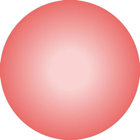 Red Gradient Circle 10983869 PNG