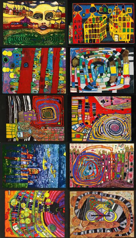 Friedensreich Hundertwasser | Hundertwasser art, Art painting ...