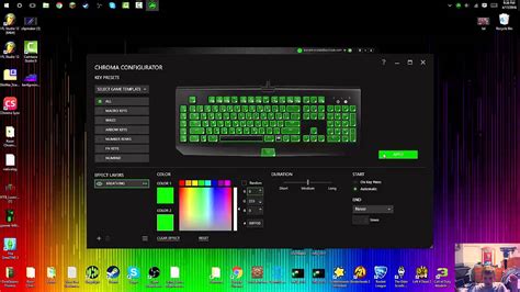 How to Download/Use Razer Synapse (Razer Chroma KeyBoard) - YouTube