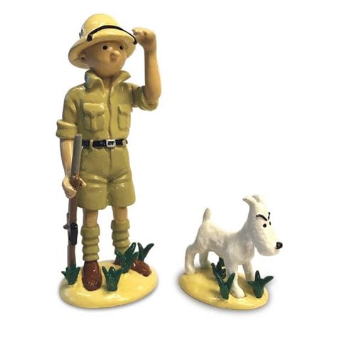 Lead - Tintin & Snowy in the Congo - Limited Edition - Maya Toys