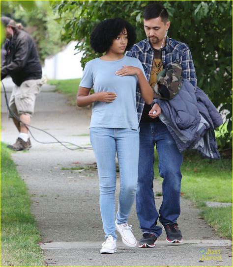 Full Sized Photo of amandla stenberg everything filming vancouver 05 ...