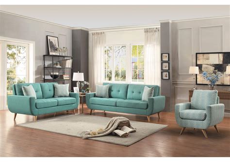 Teal Leather Loveseat - Bring the luxury and comfort of genuine leather ...