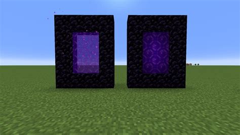 Nether Portal Blocks 1.20.2/1.20.1/1.20/1.19.2/1.19.1/1.19/1.18/1.17.1/Forge/Fabric packs minecraft