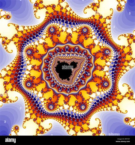 Zoom Into The Mandelbrot Set High Resolution Stock Photography and ...