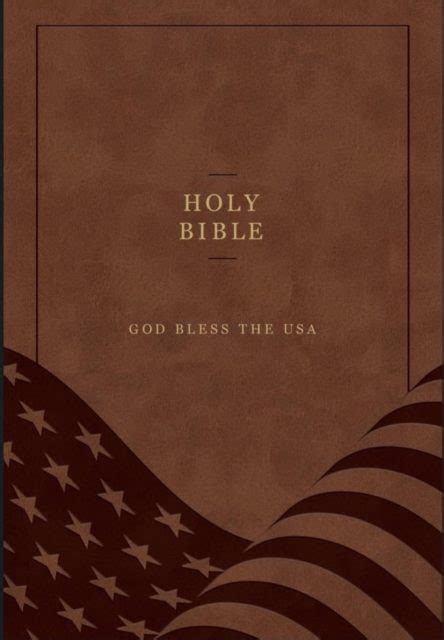 Publication of ‘God Bless the USA Bible’ to Go On After Being Dropped ...