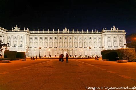 Madrid, Palacio Real By Night - España