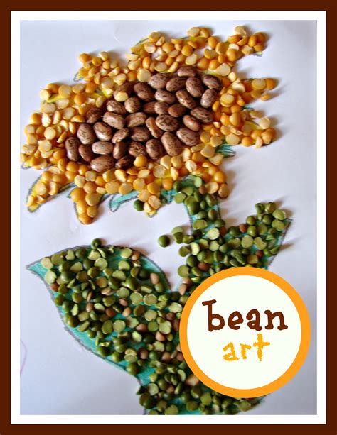 beans beans the magical craft supply? (kid craft monday) - A girl and a glue gun