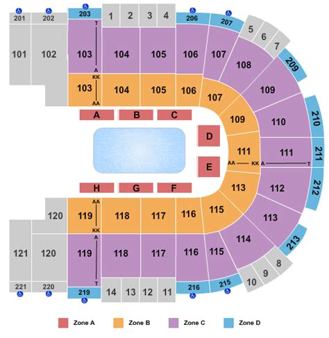 Disney On Ice Tickets | Seating Chart | Sames Auto Arena | Disney On Ice - Zone