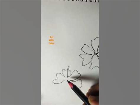 Shiuli flower drawing simple 🌼😱#shorts #drawing #creative #art - YouTube