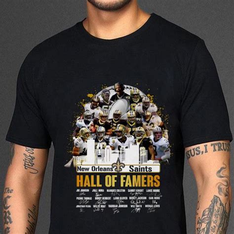 Best New Orleans Saints Hall Of Famers Signatures shirt, hoodie, sweater, longsleeve t-shirt