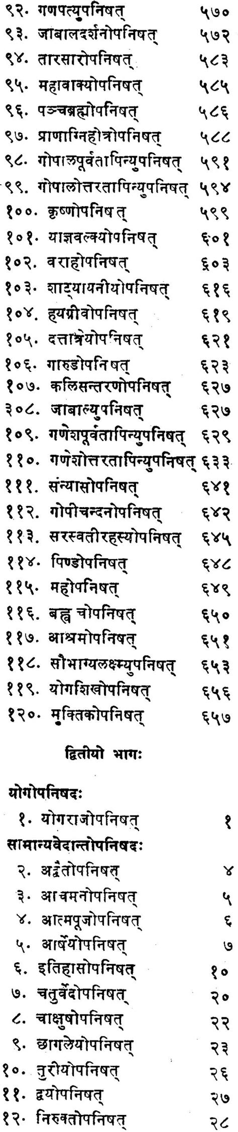 उपनिषत्सन्ग्रह: (Collection of 188 Upanishads in Sanskrit) | Exotic ...