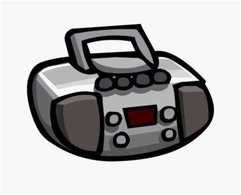 Boombox - Boom Box Cartoon Png , Free Transparent Clipart - ClipartKey