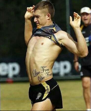 Dustin Martin - his tattoos make him look even hotter | Rugby men, Hot rugby players, Sports boys