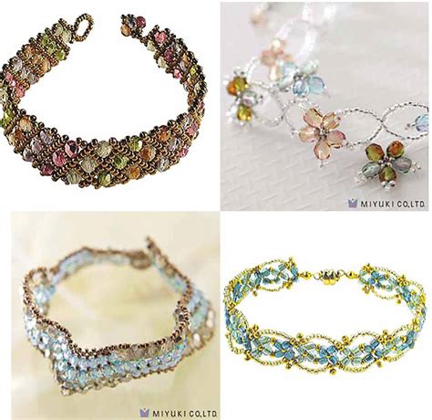 Beaded Bracelet Kits Miyuki Beading Kits Japanese by delphineblue