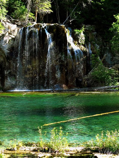 Hanging Lake Waterfall Photograph by Sarah Maple - Fine Art America