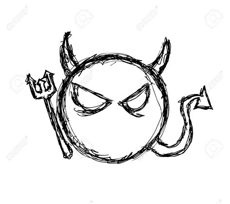 Devil Drawing at GetDrawings | Free download