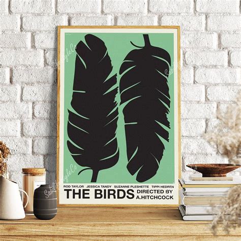 The Birds Horror Movie Poster Halloween Gifts - Etsy