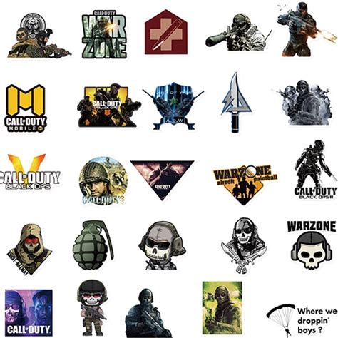 50PCS Call of Duty Stickers - Wholesale Stickers