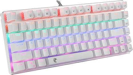 60% Mechanical Gaming Keyboard, E-Element Z88 with Red Switches ...