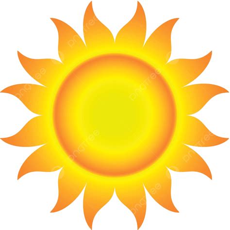 Sol Ilustração Vetorial ícone Do Raio De Sol Do Tempo Vetor PNG , Tempo ...