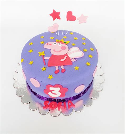 Torta peppa pig estrellas – TuTorta.com Bogotá – Tortas temáticas ...